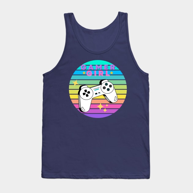 Gamergirl design Tank Top by Stoiceveryday